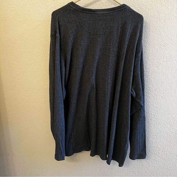 Covington Long Sleeve Gray Sweater (Size XXXLT) - Picture 2 of 4